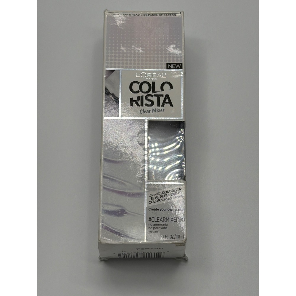Loreal Colorista‎ Clear Mixer Semi Permanent Hair Color 4 Oz New